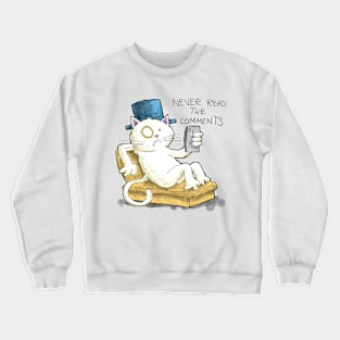 Dapper - Never Read the Comments Crewneck Sweatshirt